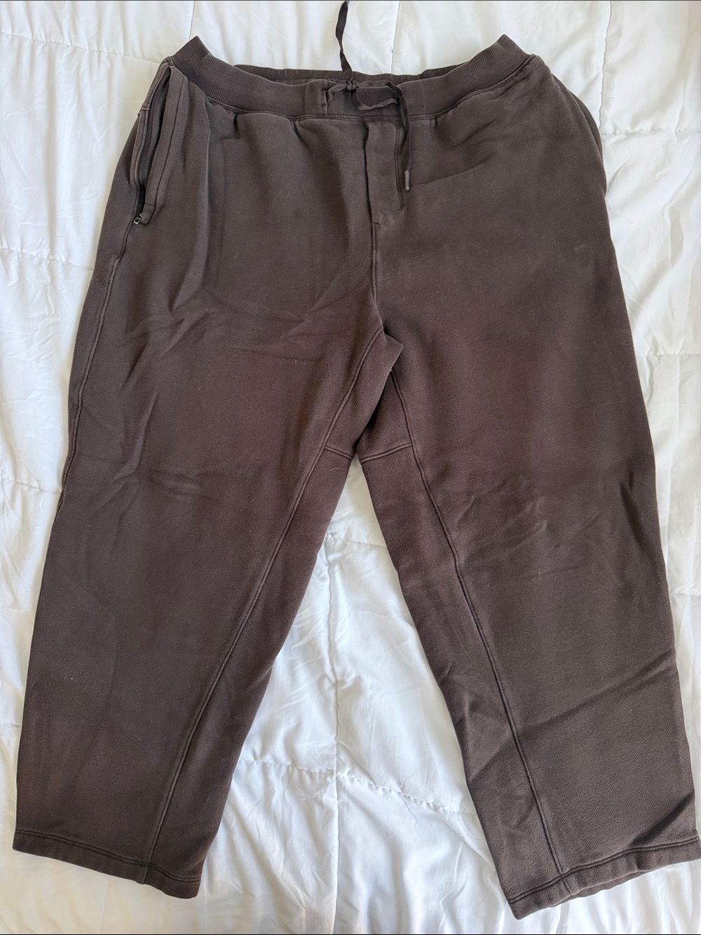lululemon athletica Dark Brown Drawstring Joggers